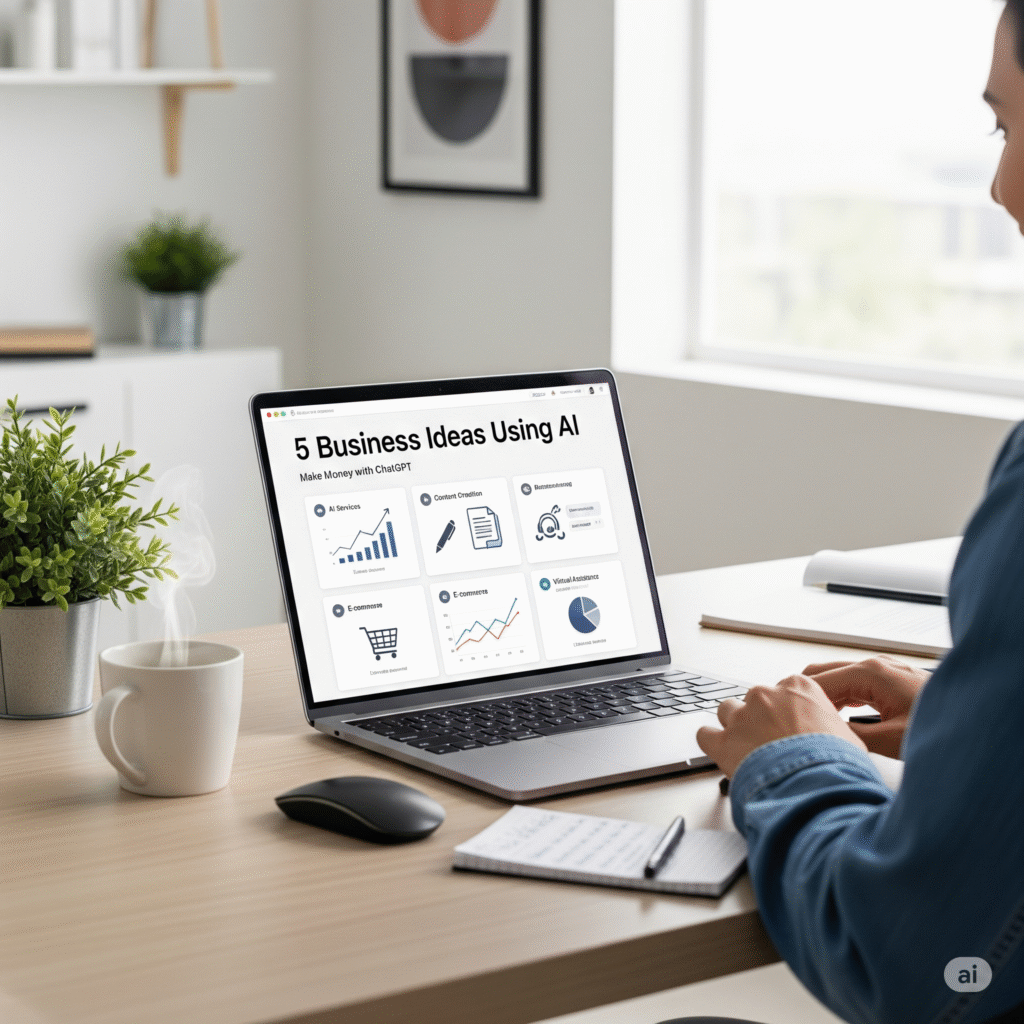 Make Money with ChatGPT: 5 Business Ideas Using AI